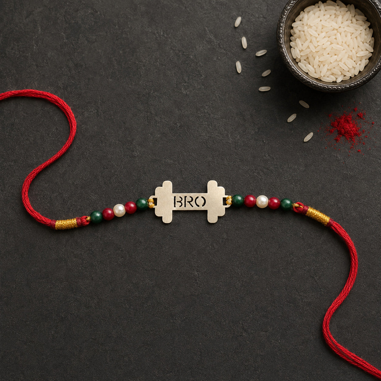 Bro 925 Silver Rakhi