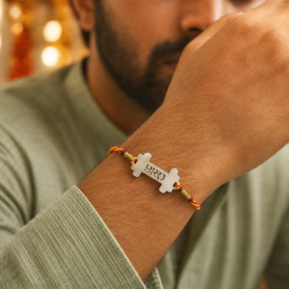 Bro 925 Silver Rakhi