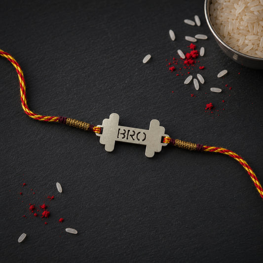 Bro 925 Silver Rakhi