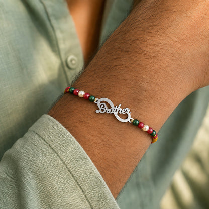 Brother 925 Silver Rakhi