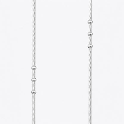 Flat Beaded Anklet (Pair)