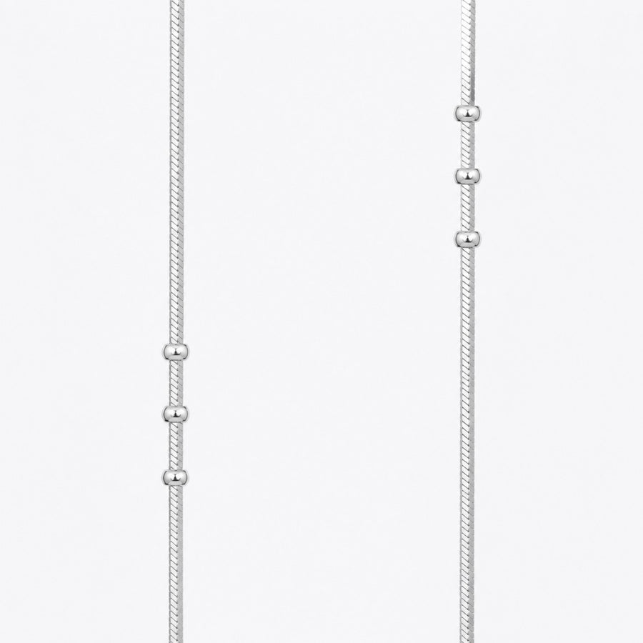 Flat Beaded Anklet (Pair)