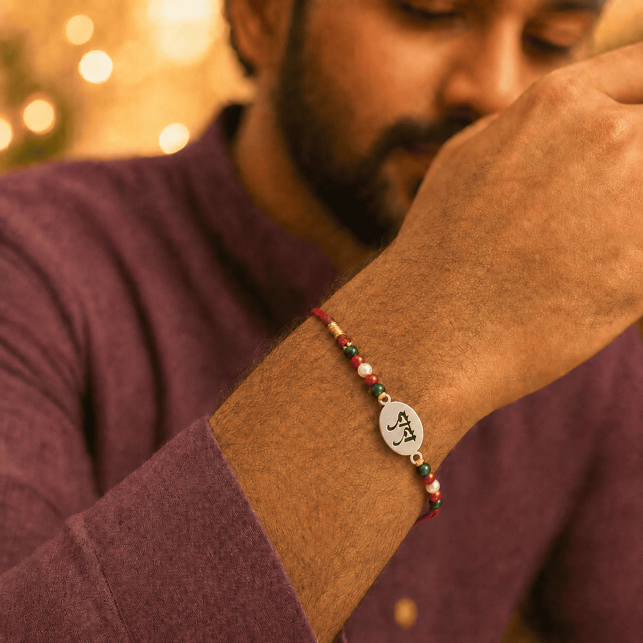 Dada 925 Silver Rakhi