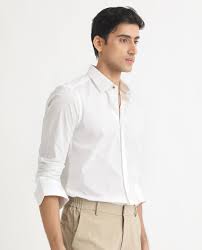 Cotton Formal White Shirt