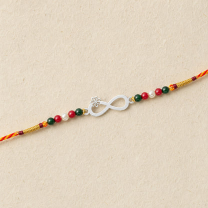 Infinity 925 Silver Rakhi