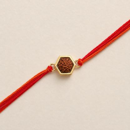 Rudrakash 925 Silver Rakhi