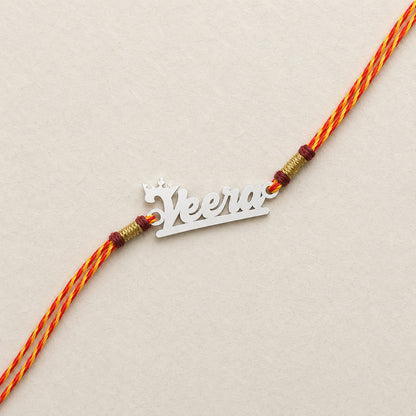 Veera 925 Silver Rakhi